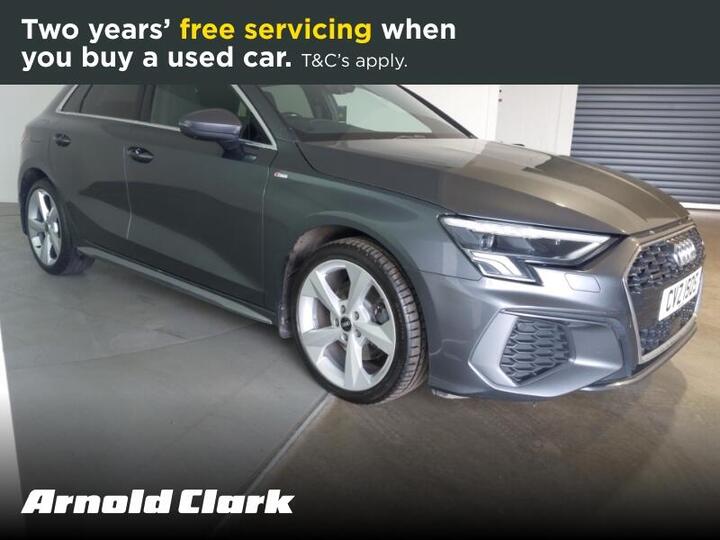 Audi A3 2.0 TDI 40 S Line Sportback S Tronic Quattro Euro 6 (s/s) 5dr