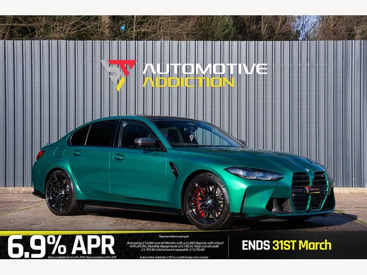 BMW M3 3.0 BiTurbo Competition Steptronic Euro 6 (s/s) 4dr