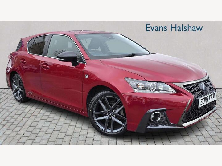 Lexus CT HATCHBACK 1.8 200h F Sport CVT Euro 6 (s/s) 5dr