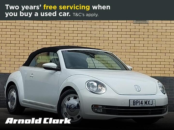 Volkswagen Beetle 1.6 TDI BlueMotion Tech Design Cabriolet DSG Euro 5 (s/s) 2dr