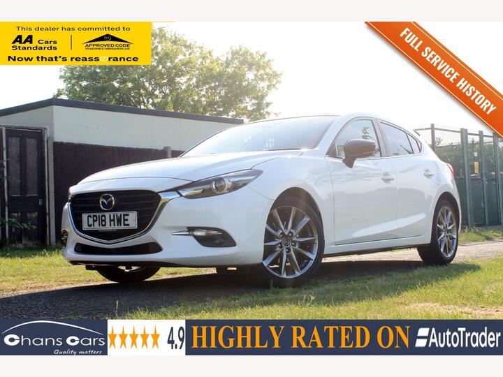 Mazda Mazda3 2.0 SKYACTIV-G Sport Black Euro 6 (s/s) 5dr