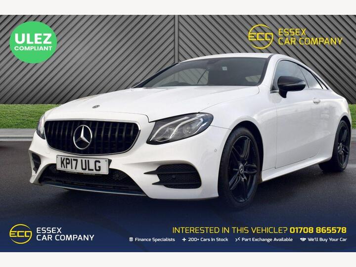 Mercedes-Benz E-CLASS 2.0 E220d AMG Line G-Tronic+ Euro 6 (s/s) 2dr Mercedes-Benz E-CLASS 2.0 E220d AMG Line G-Tronic+ Euro 6 (s/s) 2dr