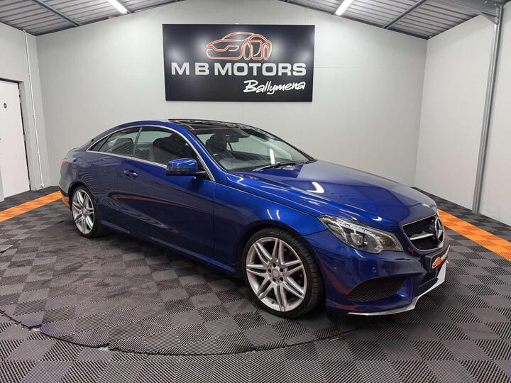 Mercedes-Benz E-CLASS 2.1 E220d AMG Line Edition G-Tronic+ Euro 6 (s/s) 2dr Mercedes-Benz E-CLASS 2.1 E220d AMG Line Edition G-Tronic+ Euro 6 (s/s) 2dr
