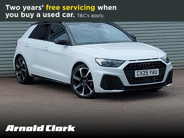Audi A1 1.0 TFSI 25 Black Edition Sportback S Tronic Euro 6 (s/s) 5dr