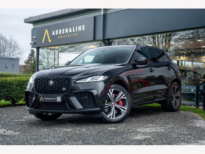 Jaguar F-PACE 5.0 P550 V8 SVR Quickshift AWD Euro 6 (s/s) 5dr