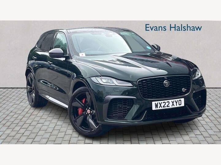 Jaguar F-PACE ESTATE 5.0 P550 V8 SVR Quickshift AWD Euro 6 (s/s) 5dr