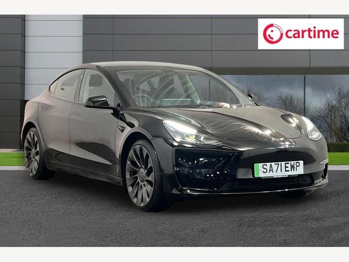 Tesla Model 3 (Dual Motor) Performance Auto 4WDE 4dr (Performance Upgrade)