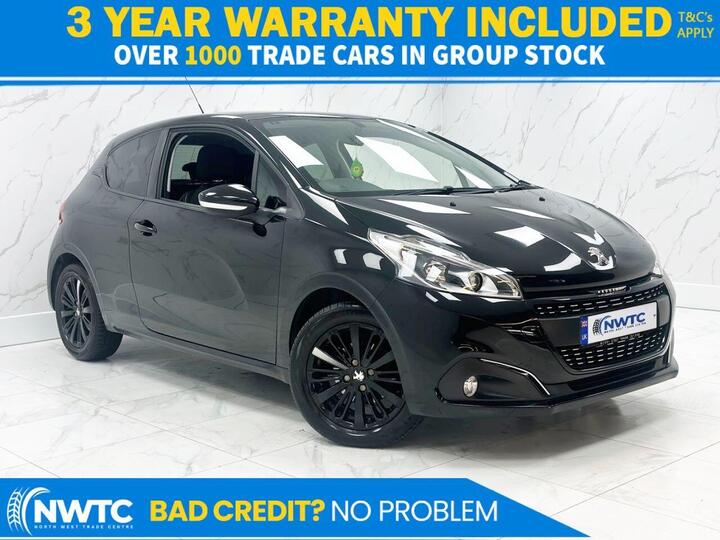 Peugeot 208 1.2 PureTech Black Edition Euro 6 3dr