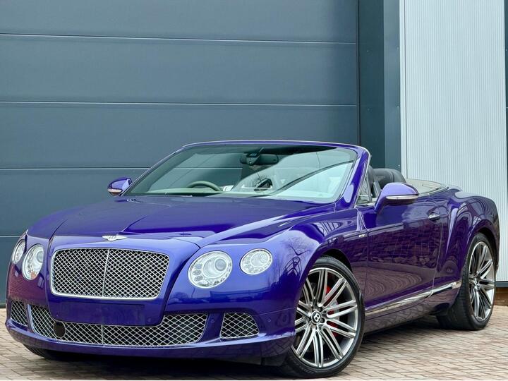 Bentley Continental 6.0 W12 GTC Speed Auto 4WD Euro 5 2dr