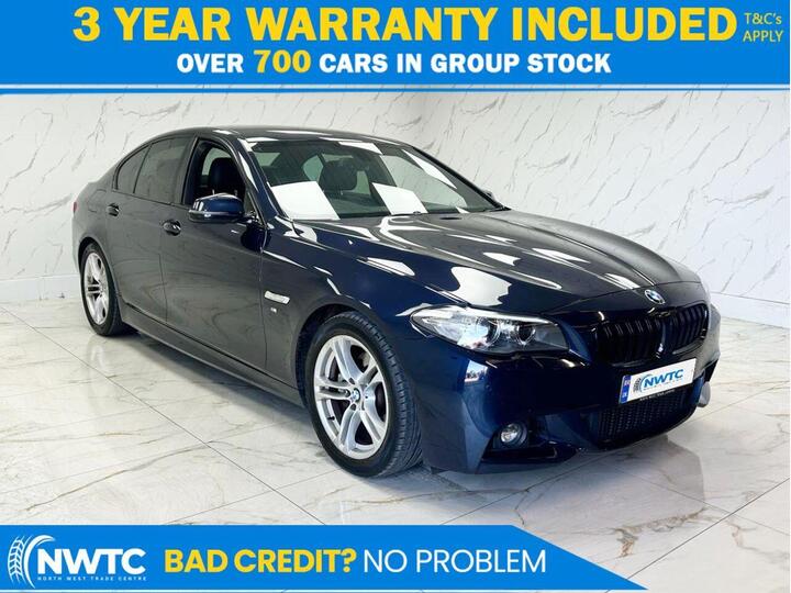 BMW 5 SERIES 2.0 520d M Sport Auto Euro 6 (s/s) 4dr