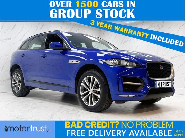 Jaguar F-PACE 2.0 D180 R-Sport Auto AWD Euro 6 (s/s) 5dr