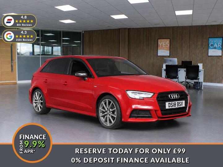 Audi A3 1.5 TFSI CoD Black Edition Sportback Euro 6 (s/s) 5dr