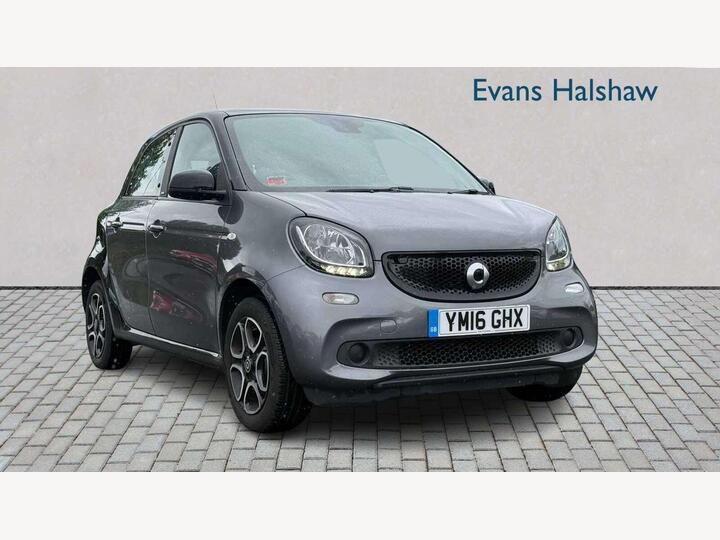 Smart FORFOUR HATCHBACK 1.0 Prime (Premium) Twinamic Euro 6 (s/s) 5dr