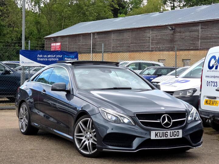 Mercedes-Benz E Class 2.1 E220d AMG Line Edition G-Tronic+ Euro 6 (s/s) 2dr Mercedes-Benz E Class 2.1 E220d AMG Line Edition G-Tronic+ Euro 6 (s/s) 2dr