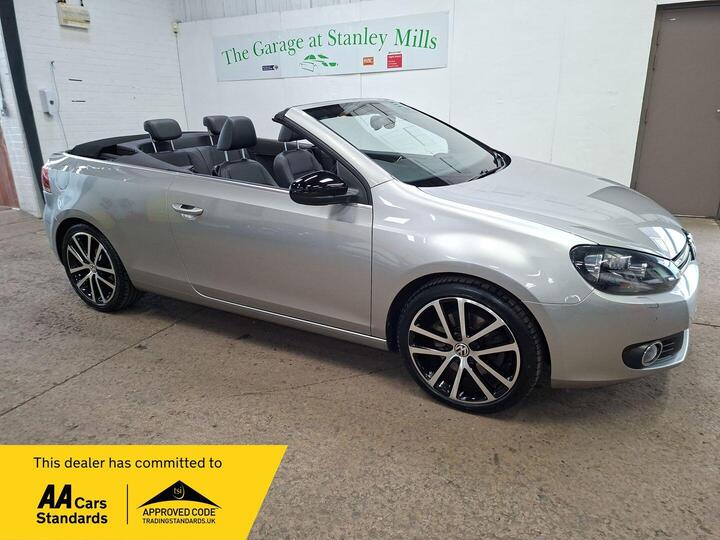 Volkswagen Golf 2.0 TDI BlueMotion Tech GT Cabriolet DSG Euro 5 (s/s) 2dr