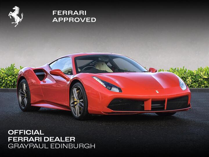 Ferrari 488 GTB 3.9T V8 GTB F1 DCT Euro 6 (s/s) 2dr