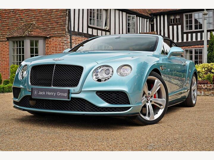 Bentley CONTINENTAL 4.0 V8 GTC S Auto 4WD Euro 6 2dr