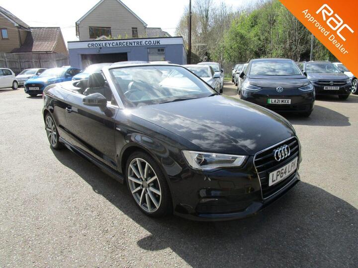 Audi A3 CABRIOLET 1.4 TFSI CoD S Line S Tronic Euro 6 (s/s) 2dr Audi A3 CABRIOLET 1.4 TFSI CoD S Line S Tronic Euro 6 (s/s) 2dr
