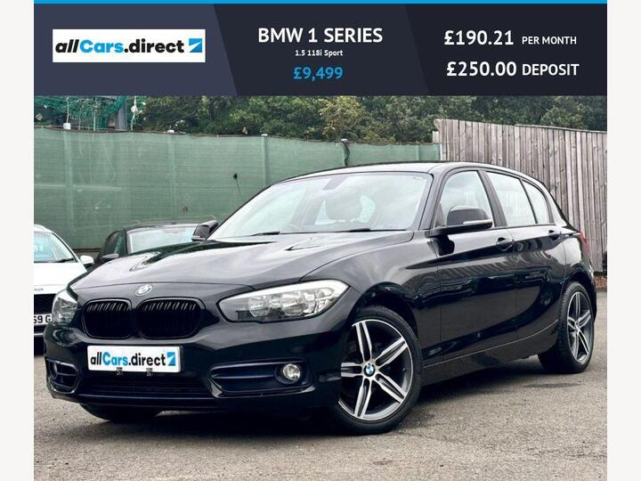 BMW 1 SERIES 1.5 118i Sport Euro 6 (s/s) 5dr