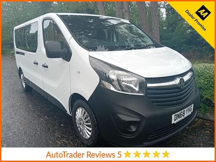 Vauxhall VIVARO 1.6 CDTi 2900 L2 H1 Euro 6 (s/s) 5dr (9 Seat) Vauxhall VIVARO 1.6 CDTi 2900 L2 H1 Euro 6 (s/s) 5dr (9 Seat)