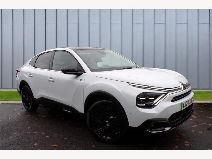 Citroen E-C4 X 50kWh E-series Fastback Auto 4dr (7.4kW Charger) Citroen E-C4 X 50kWh E-series Fastback Auto 4dr (7.4kW Charger)