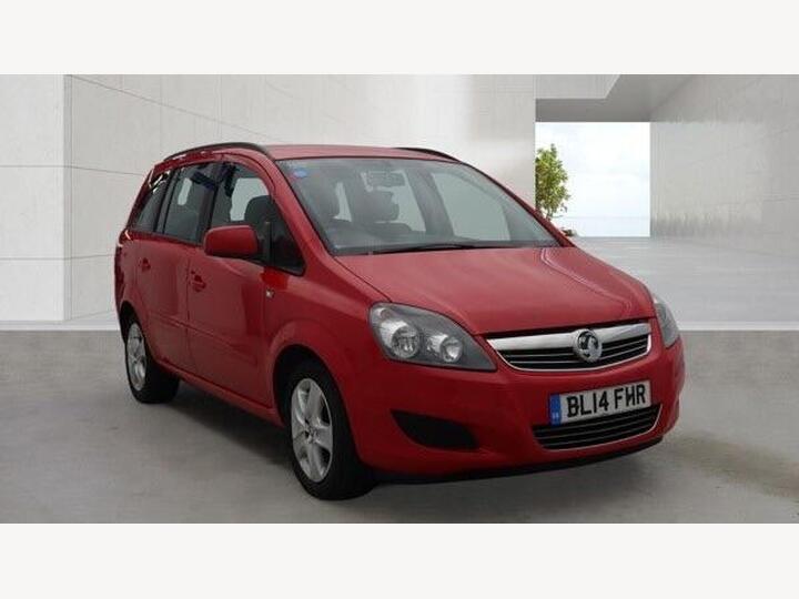 Vauxhall Zafira 1.8 16V Exclusiv Euro 5 5dr
