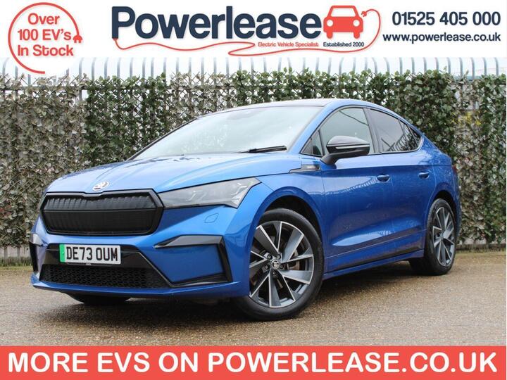 Skoda ENYAQ IV 82kWh 80x SportLine Plus Coupe Auto 4WD 5dr (DC135kW)