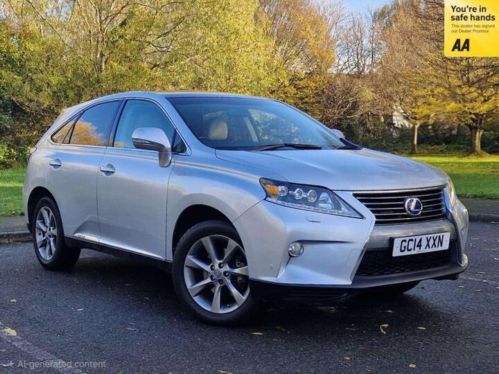 Lexus RX 3.5 450h V6 Advance CVT 4WD Euro 5 (s/s) 5dr (Pan Roof)