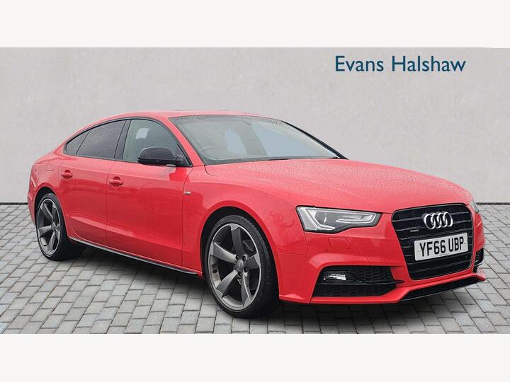 Audi A5 SPORTBACK SPECIAL EDITIONS 2.0 TDI Black Edition Plus Sportback S Tronic Quattro Euro 6 (s/s) 5dr