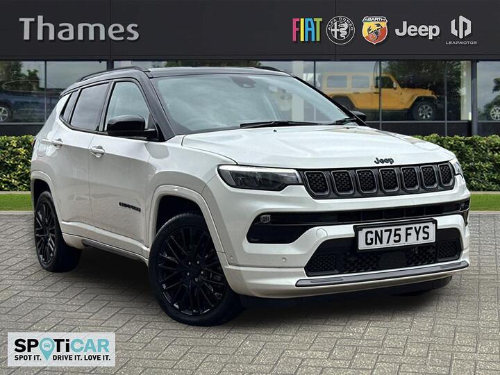 Jeep Compass 1.3 GSE T4 11.4kWh S Auto 4xe Euro 6 (s/s) 5dr Jeep Compass 1.3 GSE T4 11.4kWh S Auto 4xe Euro 6 (s/s) 5dr