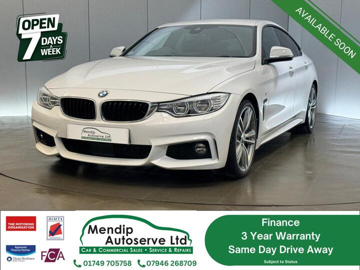 BMW 4 Series Gran Coupe 2.0 420i M Sport Hatchback 5dr Petrol Auto Euro 6 (s/s) (184 Ps)