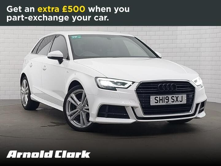 Audi A3 1.0 TFSI 30 S Line Sportback S Tronic Euro 6 (s/s) 5dr