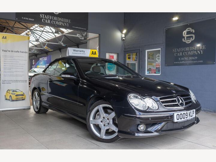 Mercedes-Benz CLK 1.8 CLK200 Kompressor Sport Cabriolet 2dr