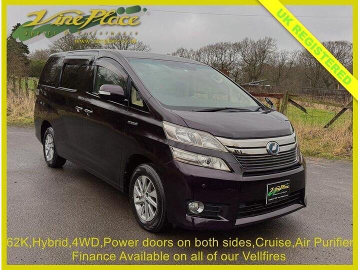 Toyota VELLFIRE 2.4 Hybrid X, 7 Seats, Auto + FINANCE AT Www.vineplace.co.uk + Toyota VELLFIRE 2.4 Hybrid X, 7 Seats, Auto + FINANCE AT Www.vineplace.co.uk +