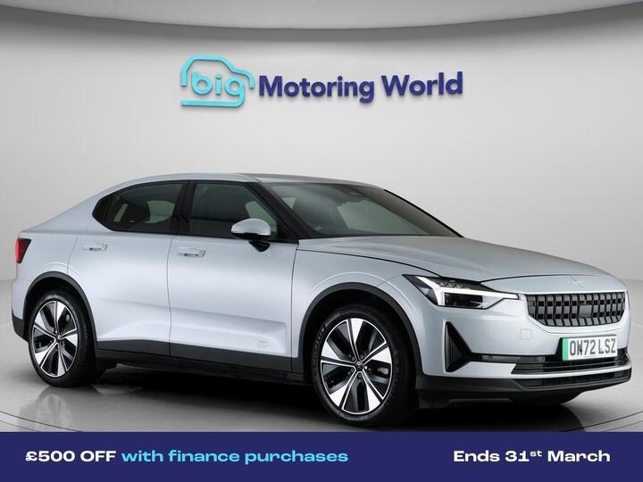 Polestar Polestar 2 Dual Motor 78kWh Long Range Fastback Auto 4WDE 5dr