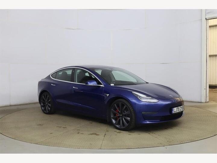 Tesla Model 3 (Dual Motor) Performance Auto 4WDE 4dr (Performance Upgrade)