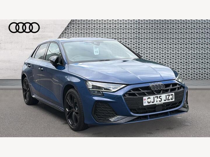 Audi A3 1.5 TFSIe 40 Black Edition Sportback S Tronic Euro 6 (s/s) 5dr 17.9kWh