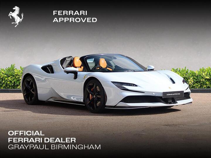Ferrari SF90 4.0T V8 7.9kWh F1 DCT 4WD Euro 6 (s/s) 2dr