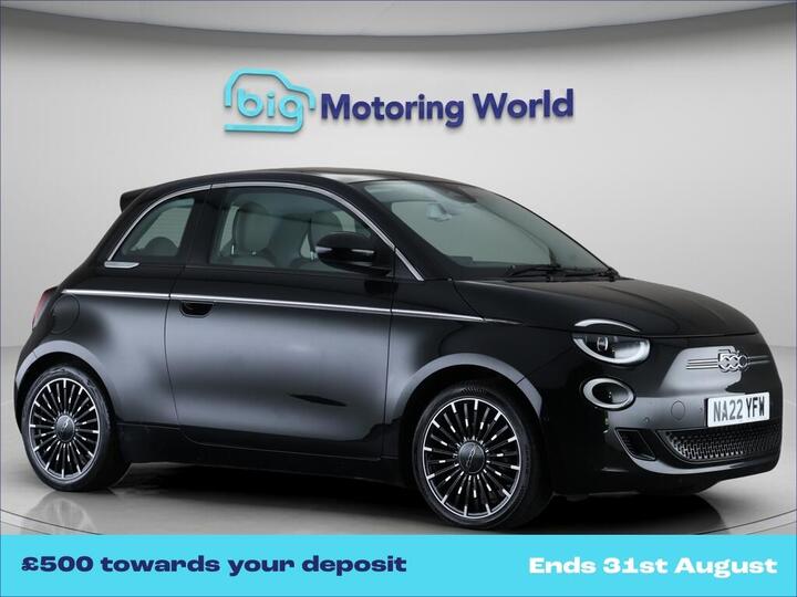 Fiat 500e 42kWh La Prima Auto 3dr