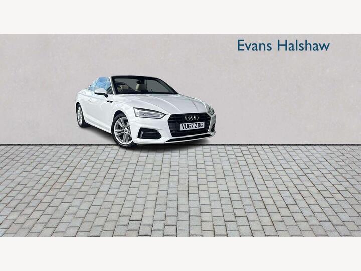 Audi A5 CABRIOLET 2.0 TFSI Sport Euro 6 (s/s) 2dr Audi A5 CABRIOLET 2.0 TFSI Sport Euro 6 (s/s) 2dr