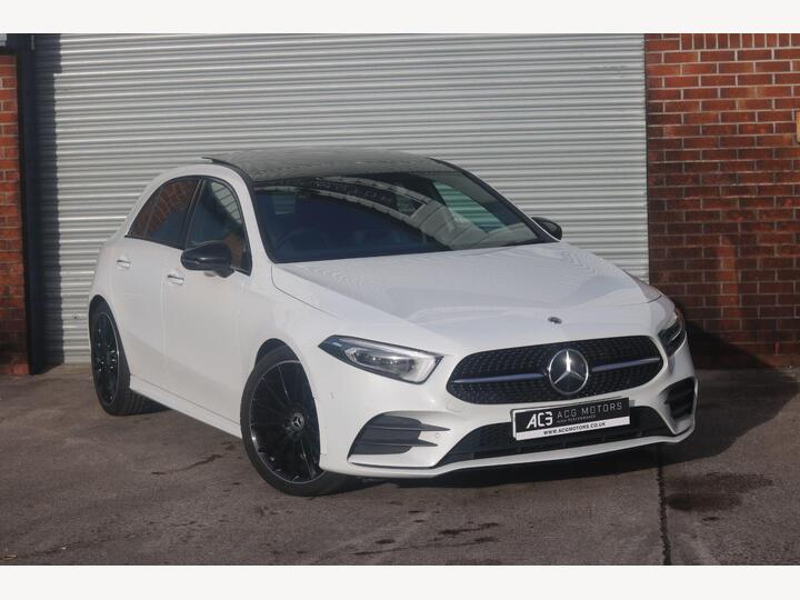 Mercedes-Benz A Class 1.3 A200 AMG Line Night Edition (Premium Plus) 7G-DCT Euro 6 (s/s) 5dr Mercedes-Benz A Class 1.3 A200 AMG Line Night Edition (Premium Plus) 7G-DCT Euro 6 (s/s) 5dr