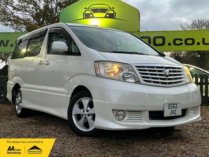 Toyota ALPHARD 2.4l - Imported Vehicle - PLEASE NOTE Vehicle Mileage Is In KM