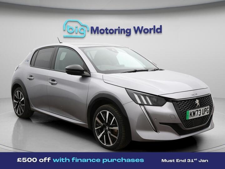 Peugeot E-208 50kWh GT Auto 5dr (7.4kW Charger)