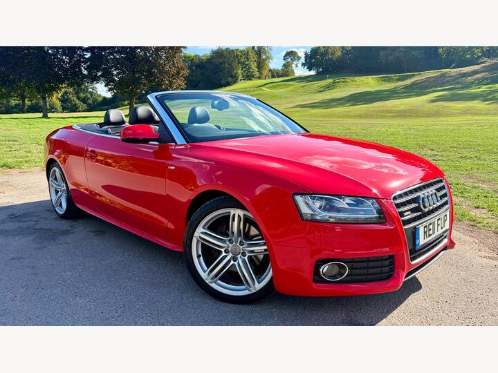 Audi A5 Cabriolet 2.0 TFSI S Line Multitronic Euro 5 2dr