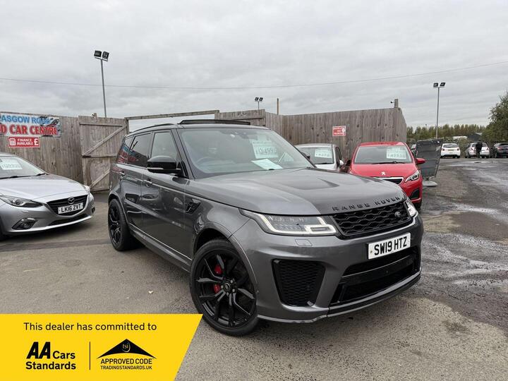 Land Rover Range Rover Sport 5.0 P575 V8 SVR Auto 4WD Euro 6 (s/s) 5dr Land Rover Range Rover Sport 5.0 P575 V8 SVR Auto 4WD Euro 6 (s/s) 5dr
