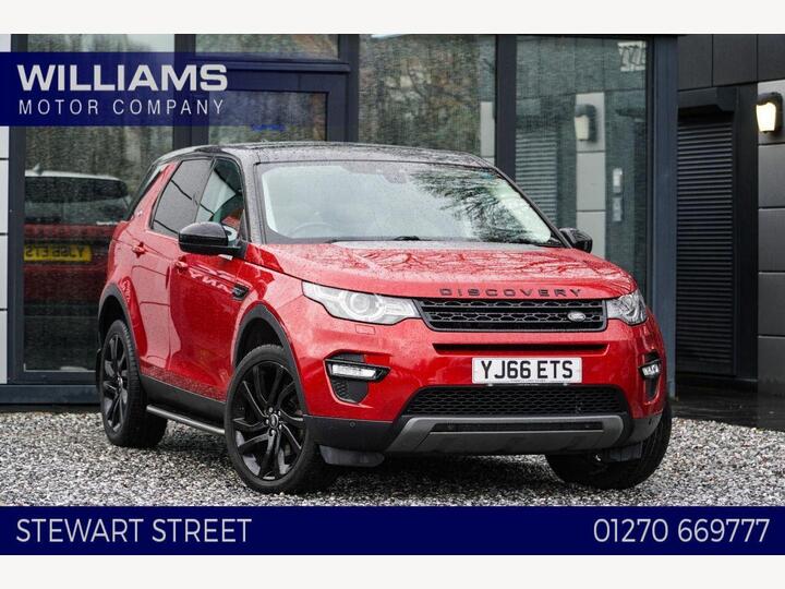 Land Rover DISCOVERY SPORT 2.0 TD4 HSE Black Auto 4WD Euro 6 (s/s) 5dr