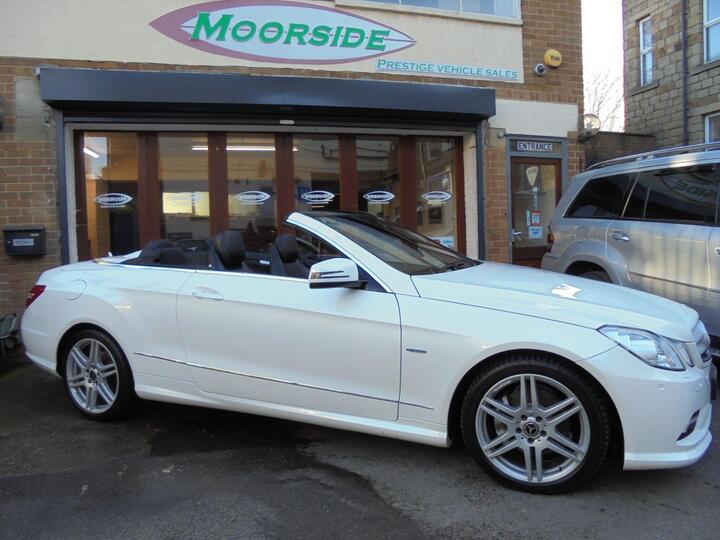 Mercedes-Benz E Class 3.0 E350 CDI V6 BlueEfficiency Sport Cabriolet G-Tronic Euro 5 2dr