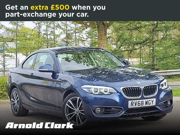 BMW 2 Series 1.5 218i GPF Sport Auto Euro 6 (s/s) 2dr