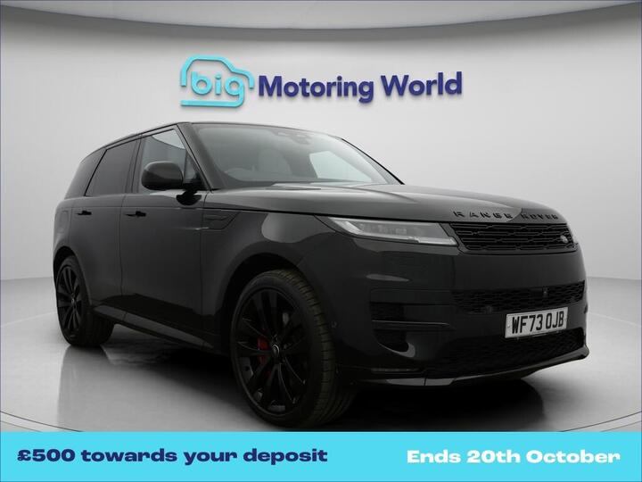 Land Rover Range Rover Sport 3.0 P510e 38.2kWh First Edition Auto 4WD Euro 6 (s/s) 5dr