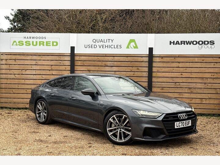 Audi A7 2.0 TFSIe 50 Black Edition Sportback S Tronic Quattro Euro 6 (s/s) 5dr 14.1kWh